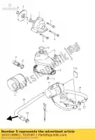 1633138B01, Suzuki, ingranaggio, olio p. dr. suzuki c vl vs 1400 1500 1987 1988 1989 1990 1991 1992 1993 1994 1995 1996 1997 1998 1999 2000 2001 2002 2003 2004 2005 2006 2007 2008 2009, Nuovo