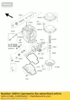 160141086, Kawasaki, vis-pilote air zx1100-d3 kawasaki zx zz r zzr 750 1100 1995 1996 1997 1998 1999 2000 2001 2002, Nouveau