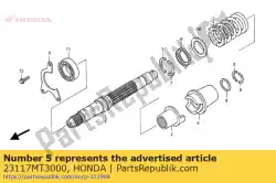 Aqui você pode pedir o nenhuma descrição disponível no momento em Honda , com o número da peça 23117MT3000: