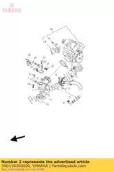 Ici, vous pouvez commander le assemblage d'entrée de tuyau auprès de Yamaha , avec le numéro de pièce 39D139300000: