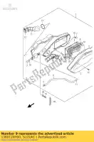 1389120H00, Suzuki, tubo, entrada suzuki ux 125 150 2008 2010 2011, Nuevo