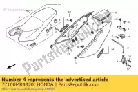 77160MR4920, Honda, support comp., serrure de siège honda cbf 250 2004 2006, Nouveau