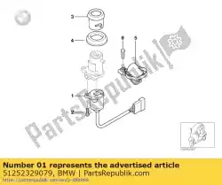 Qui puoi ordinare interruttore accensione / luce da BMW , con numero parte 51252329079: