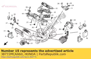 honda 38772MCAA60 stay a, pgmfi unit - Bottom side