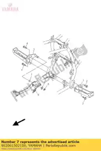 yamaha 902061502100 rondella ondulata 137156430000 - Il fondo