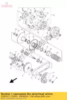 52BE61110000, Yamaha, engrenage, entraînement primaire yamaha xc 115 2014, Nouveau