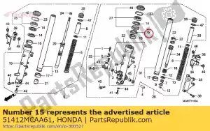 Honda 51412MCAA61 ring, achteruit - Onderkant