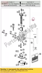 Here you can order the carbur. Dello. Phbg 19 bs 2001 from KTM, with part number 45131001100: