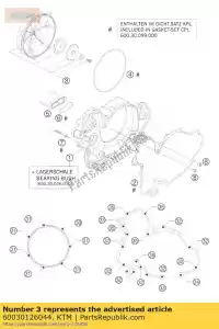 ktm 60030126044 coperchio frizione esterna cpl. 05 - Il fondo