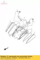 2CMH331E0000, Yamaha, cordon yamaha  mw 125 150 2016 2018 2019 2020 2021, Nouveau