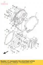 pakking, carter van Yamaha, met onderdeel nummer 5HHE54610000, bestel je hier online: