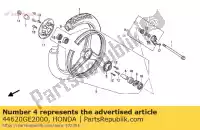 44620GE2000, Honda, collar, fr. wheel distance honda f (e) fwd (d) nsr s (p) netherlands / bel sd (f) germany 50 80 125 1983 1984 1985 1989 1993 1994, New