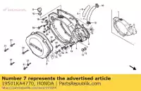 19501KA4770, Honda, mangueira de água honda cr  r cr250r 250 , Novo