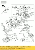 260311312, Kawasaki, harness,main klx125ccf kawasaki d tracker 125 2012, New