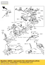 Here you can order the harness,main klx125ccf from Kawasaki, with part number 260311312: