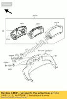 140911712, Kawasaki, cover,meter housing kawasaki er6f  d ex650 c er 6f abs 650 , New