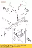 58312040100, KTM, lusterko wsteczne l / s '95 ktm  adventure competition duke egs enduro lc lc4 400 620 640 1994 1995 1996 1997 1998 1999 2000 2020, Nowy