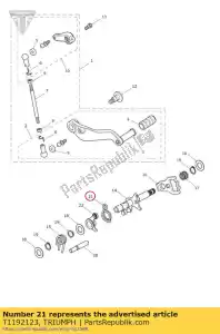 triumph T1192123 skr?cenie zapadki spr??yny - Dół