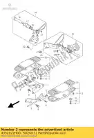 4352022H00, Suzuki, staffa comp, fr suzuki c vlr 1800 2008 2009 2010 2011, Nuovo