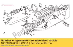 honda 18321HN2000 geen beschrijving beschikbaar op dit moment - Onderkant