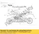 Driehoekssticker linker voorspatbord Piaggio Group B044300