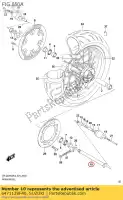 6471129F40, Suzuki, Axle,rear suzuki dr z400sm drz400sm 400 , New