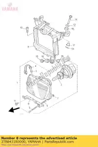 yamaha 3TB8431R0000 verblijf, setting - Onderkant