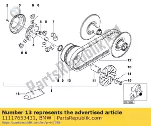 bmw 11117653431 fan pulley - image 9 of 9