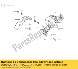 Aprilia 00H02201591, Proteccion, OEM: Aprilia 00H02201591