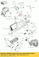 390621814, Kawasaki, hose-cooling,overflow kawasaki vn classic fi n klz versys a zx6r ninja p mean streak drifter r j g f h b vulcan e nomad l  vn1500 tourer zx 6r 1000 klz1000 se s 1500 600 , New