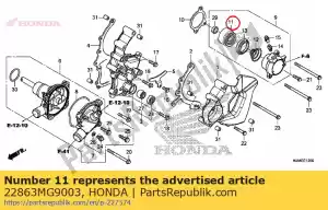 Honda 22863MG9003 piston, cylindre esclave - La partie au fond