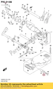 suzuki 0916418009 lavadora - Lado inferior