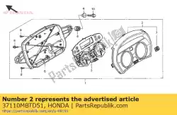 Ici, vous pouvez commander le assy case, supérieur auprès de Honda , avec le numéro de pièce 37110MBTD51: