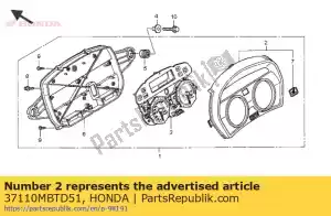 Honda 37110MBTD51 case assy., upper - Bottom side