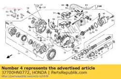 Qui puoi ordinare nessuna descrizione disponibile al momento da Honda , con numero parte 37700HN0772: