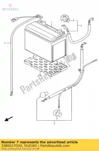 Suzuki 3386017G00 fil, batterie mi - La partie au fond