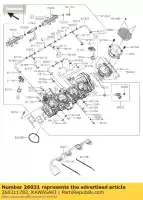 260311782, Kawasaki, harnais kawasaki ninja h2r  p h2 n 1000 , Nouveau