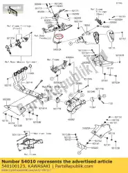 Aquí puede pedir cable, abierto zx600r9f de Kawasaki , con el número de pieza 540100123: