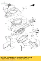 3415741FG0, Suzuki, assiette, décoration suzuki vl volusia  intruder c800 ue c800c vl800z vl800c 800 , Nouveau