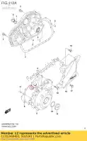 1135248H00, Suzuki, guarnizione, tappo tdc suzuki  gw 250 2014 2015 2017 2018, Nuovo