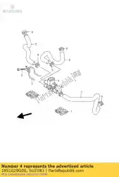 Ici, vous pouvez commander le valve assy, ?? Air auprès de Suzuki , avec le numéro de pièce 1851029G00: