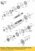 132620483, Kawasaki, marcia, uscita 5a, 21 t klx250s9f kawasaki  klx 250 300 2009 2010 2011 2012 2013 2014 2015 2016 2017 2018 2019 2020 2021, Nuovo