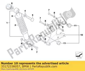 bmw 33172338057 auxiliary swing arm - Middle