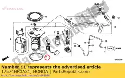 Tutaj możesz zamówić pakowanie, pompa paliwowa od Honda , z numerem części 17574HR3A21: