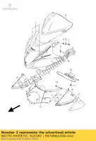 6827015H00EYD, Suzuki, tape set, body c suzuki gsx bking bka bkau2 hayabusa ru2 r bk bku2 gsx1300r 1300 , Nieuw