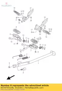 suzuki 015470510B parafuso - Lado inferior