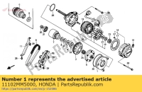 11102MM5000, Honda, Alternator mounting plate, New