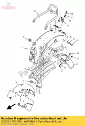 Ici, vous pouvez commander le renf.comp. Auprès de Yamaha , avec le numéro de pièce 2UJ216703000: