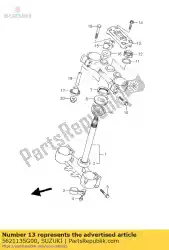 Here you can order the bracket from Suzuki, with part number 5621135G00: