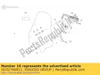 GU32766811, Piaggio Group, Abdeckung moto-guzzi breva ie nevada classic ie 750 2003 2004, Nouveau